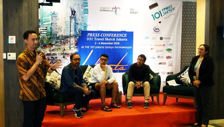 Panorama Gelar “1o1 Travel Sketch Edisi Jakarta”
