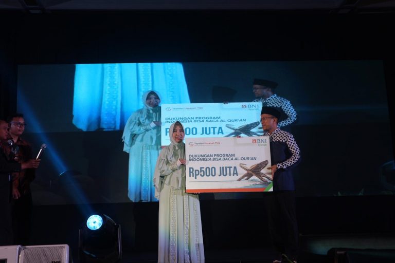 BNI Syariah Dukung Program  Indonesia Bisa Baca Quran
