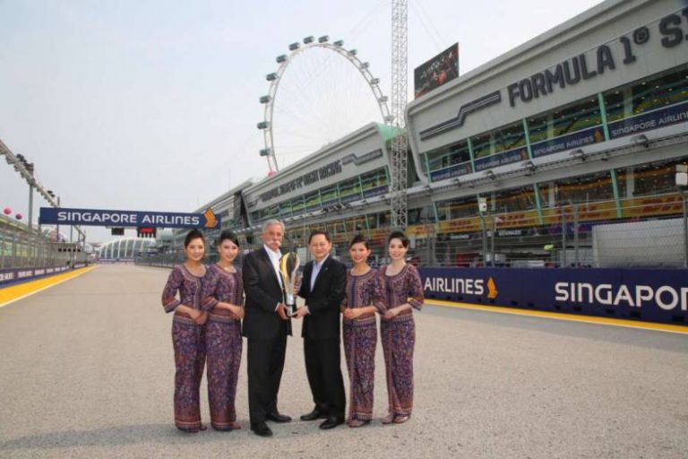 Singapore Airlines Tetap Menjadi Sponsor Utama Formula 1® Singapore Grand Prix