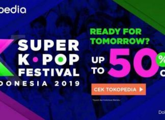 Diskon 50% Tiket Super K-Pop Festival Indonesia 2019 di Tokopedia