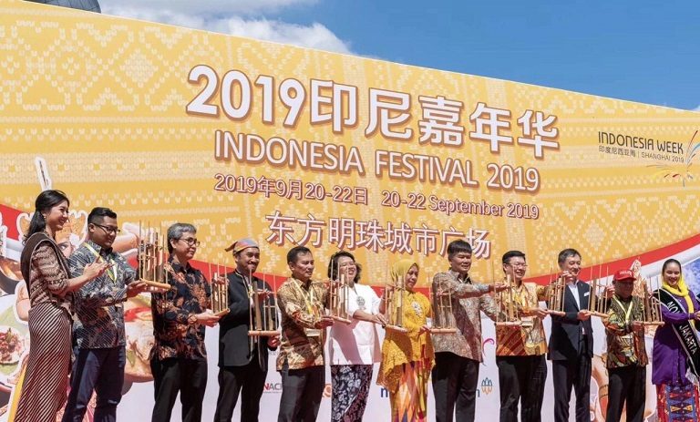 Wonderful Indonesia Dipromosikan di INAFEST 2019 Shanghai Tiongkok