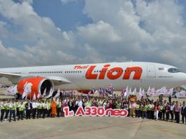Thai Lion Air Menyambut “Airbus 330neo” Pertama