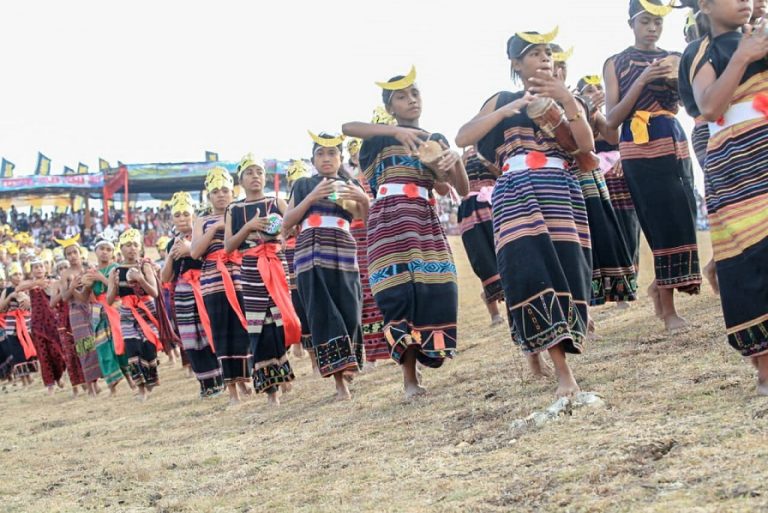 Acara Puncak Festival Fulan Fehan 2019 Dimeriahkan 1500 Penari
