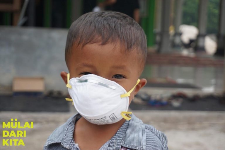 Korban Karhutla Mendapatkan Bantuan Dari Mulai Dari Kita