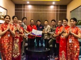 Sriwijaya Air Bersama Blue Sky Lounge Jalin Penandatanganan MoU