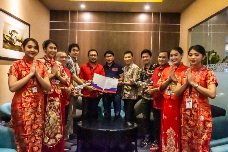 Sriwijaya Air Bersama Blue Sky Lounge Jalin Penandatanganan MoU