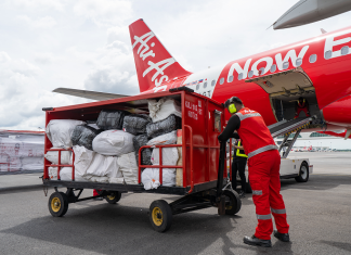 AirAsia Indonesia layani penerbangan sewa angkut kargo dan bantuan