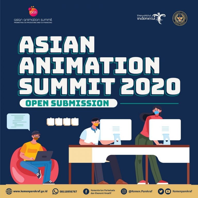 Pelaku Kreatif Diajak Tetap Produktif Ikuti Asian Animation Summit 2020