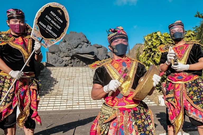 Gerakan BISA dan Gerakan Pakai Masker Diterapkan di Berbagai Destinasi Wisata