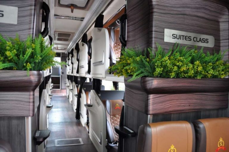 PO Handoyo Merilis Bus Social Distancing dan Bus Suites Class
