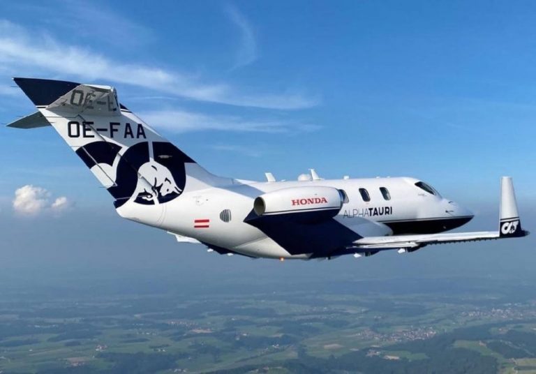 Scuderia Alphatauri Gunakan Hondajet Elite Sebagai Alat Transportasi Udara Timnya