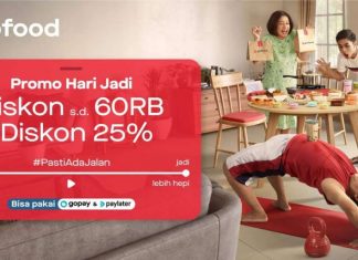 Gofood Hadirkan Promo Hari Jadi Sebagai Promo Terbesar 2020