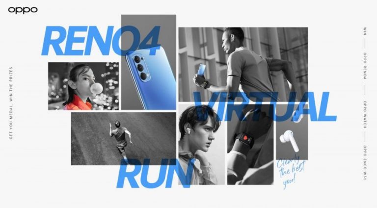 OPPO Buka Pendaftaran RENO4 VIRTUAL RUN