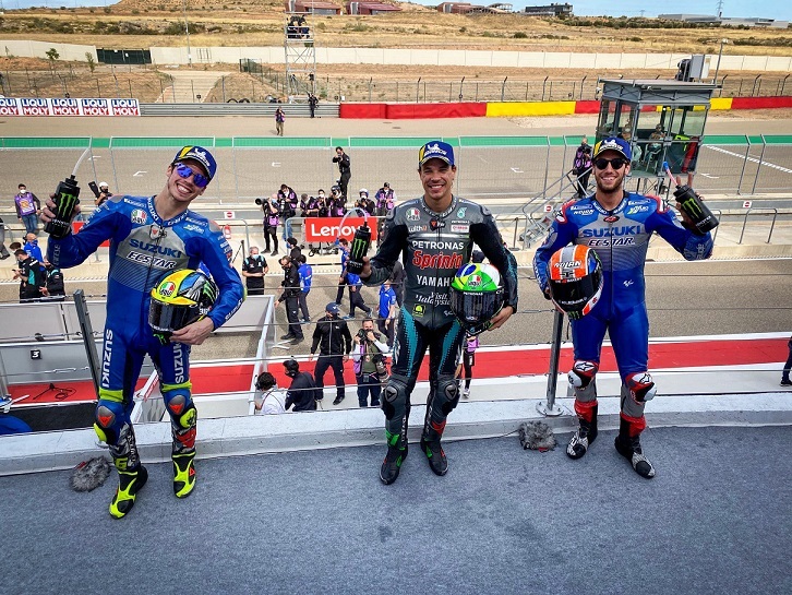 Duo Rider Suzuki Ecstar Kembali Memukau di Teruel GP