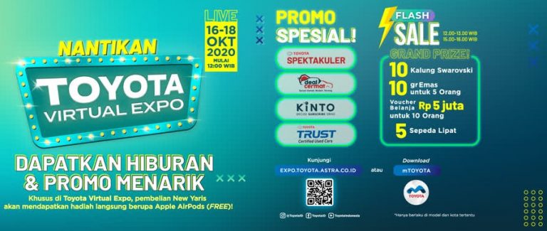 Toyota Virtual Expo Kembali Menyapa Pelanggan Di Indonesia