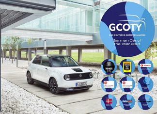 Honda e Mobil Jepang Pertama yang Meraih Gelar German Car of the Year Honda e