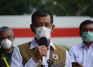 Ketua Satgas Covid-19 Doni Monardo Umumkan Terpapar Covid-19 Doni Monardo