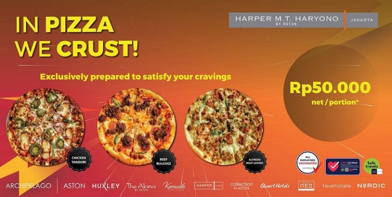 Keunikan Varian Rasa Pizza Ada Di Harper MT Haryono Hotel Jakarta