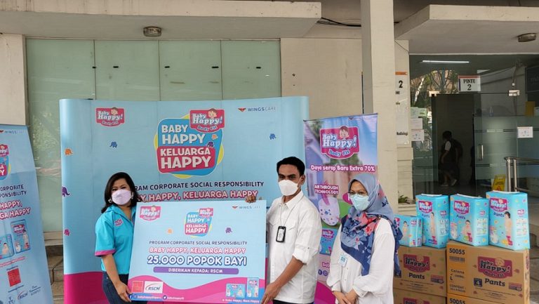 Baby Happy Diapers Selenggarakan CSR Dengan Salurkan Ribuan Popok