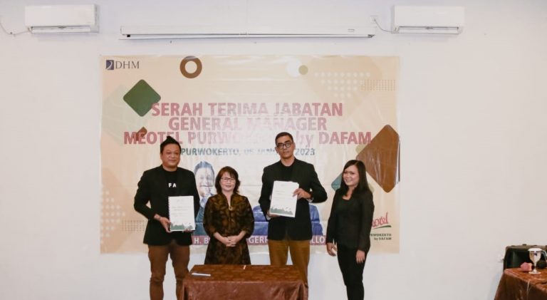 Gerhard Lahallo Resmi Nahkodai Meotel Purwokerto by Dafam