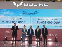 Kendaraan Listrik Wuling BinguoEV Resmi Meluncur Dalam Dua Varian Wuling BinguoEV