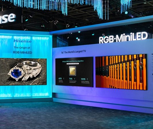 Inovasi layar RGB MiniLED dan audio imersif terbaru dari Hisense di IFA 2025 Hisense